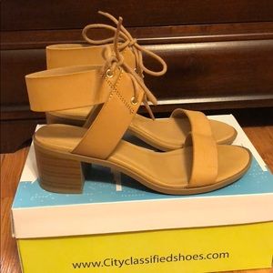 Cityclassified sandals tan